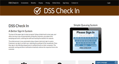 Desktop Screenshot of dsscheckin.com